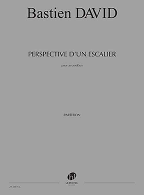 LEMOINE DAVID BASTIEN - PERSPECTIVE D'UN ESCALIER - ACCORDEON