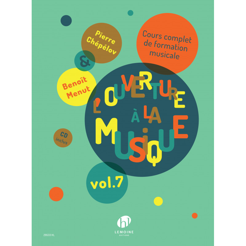 HAL LEONARD Chepelov P. / Menut B. - Ouverture A La Musique Vol.7 + CD