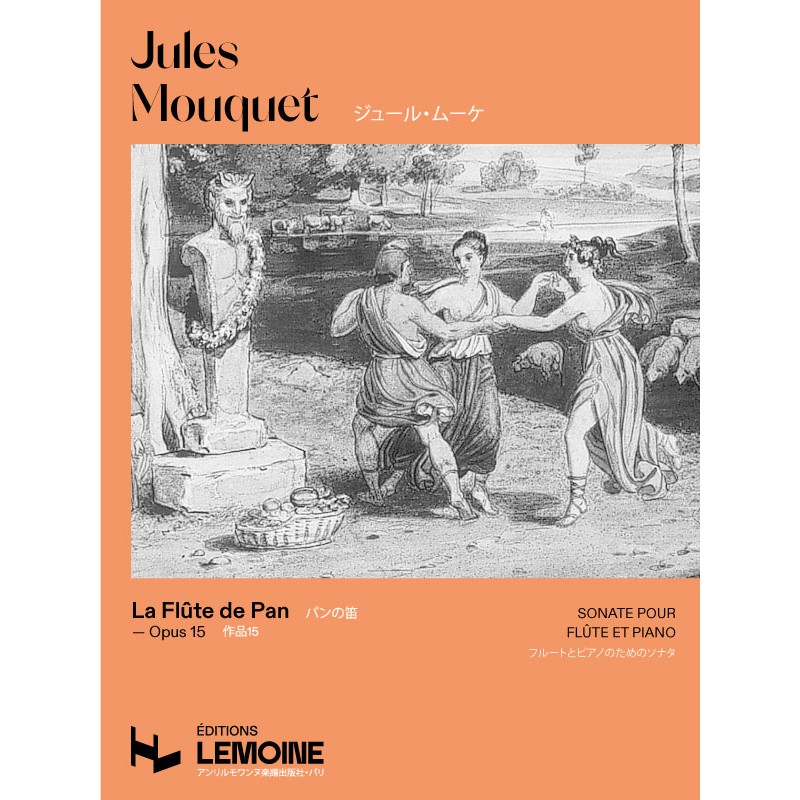 LEMOINE MOUQUET JULES - FLUTE DE PAN OP.15 - FLUTE, PIANO