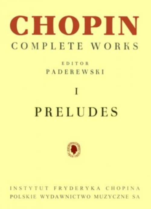 PWM CHOPIN F. - PRELUDES - PIANO (PADEREWSKI)