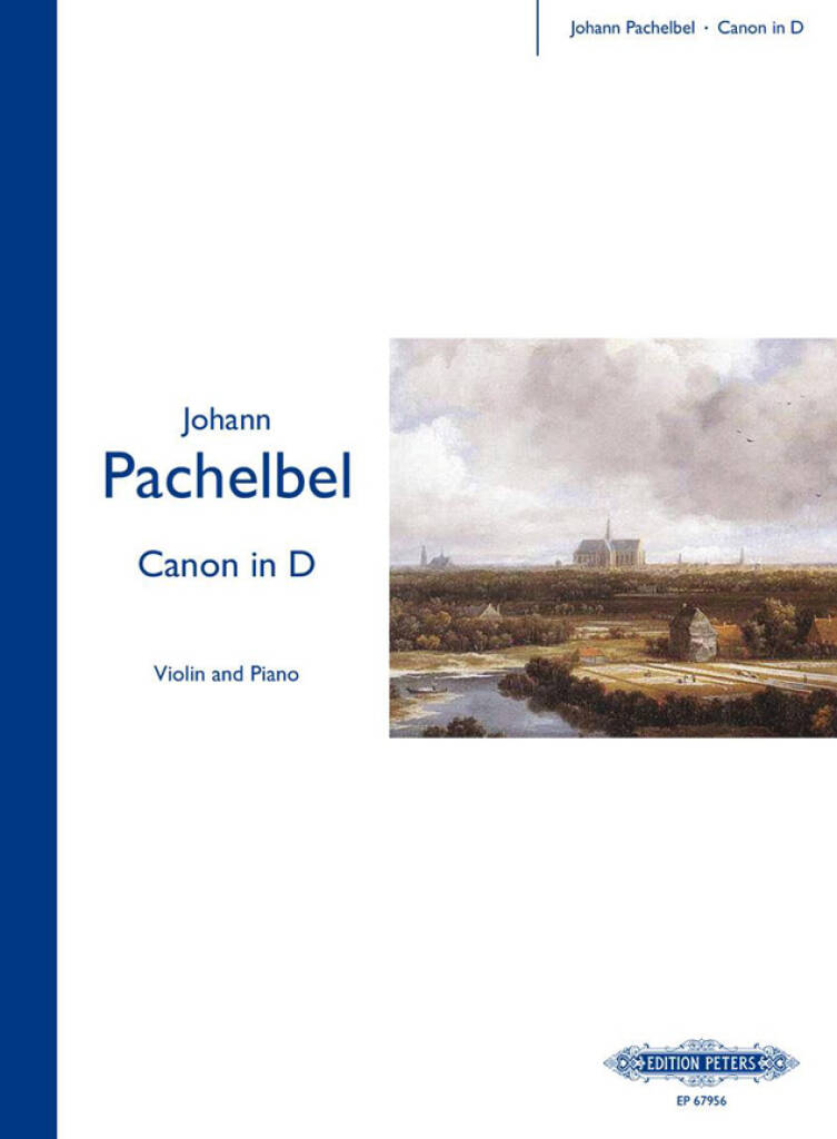 EDITION PETERS PACHELBEL JOHANN - CANON IN D - VIOLIN AND PIANO