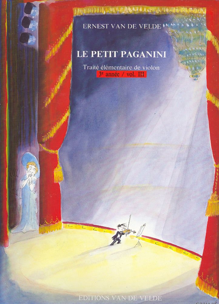 VAN DE VELDE VAN DE VELDE ERNEST - PETIT PAGANINI VOL.3 - VIOLON