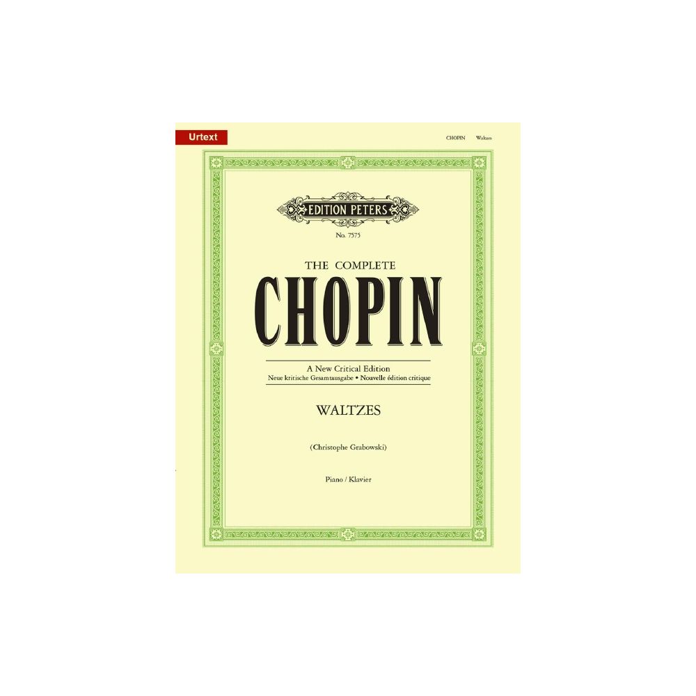 EDITION PETERS Chopin F. - Valses (urtext) - Piano