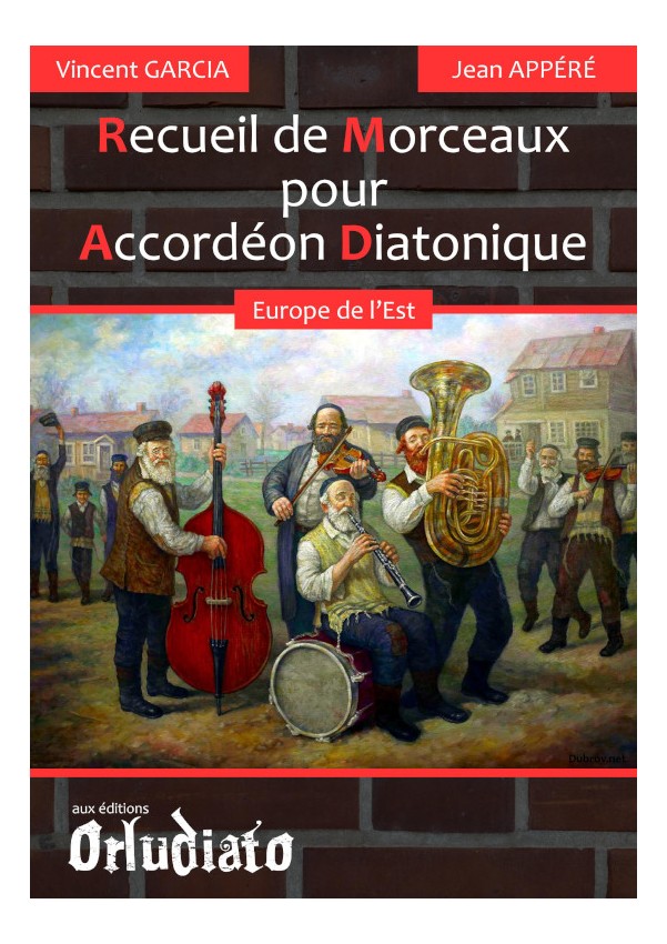 ORLUDIATO Vincent Garcia - Recueil De Morceaux Pour Accordéon Diatonique