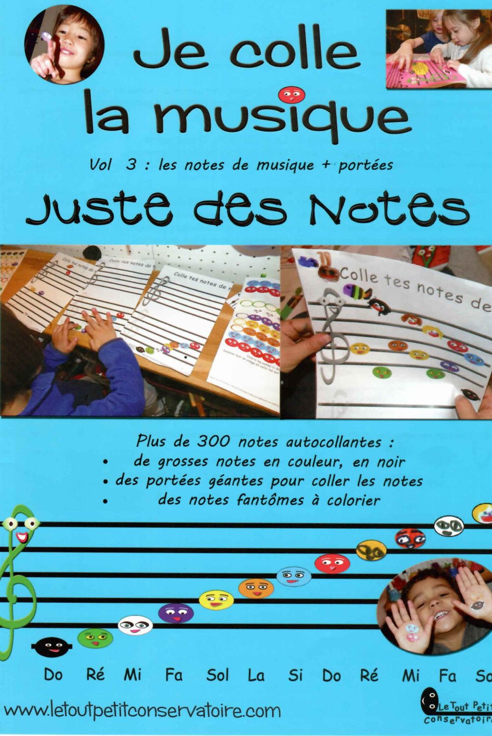 LE TOUT PETIT CONSERVATOIRE KACZMAREK P. - JE COLLE LA MUSIQUE VOL.3