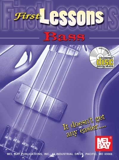 MEL BAY FARMER JAY - FIRST LESSONS BASS + CD - ELECTRIC BASS