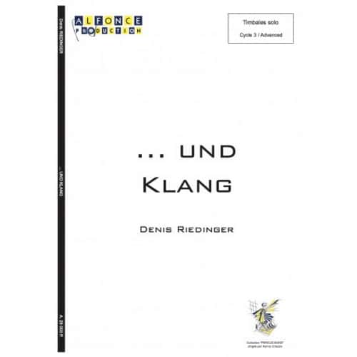 ALFONCE PRODUCTION RIEDINGER DENIS - UND KLANG