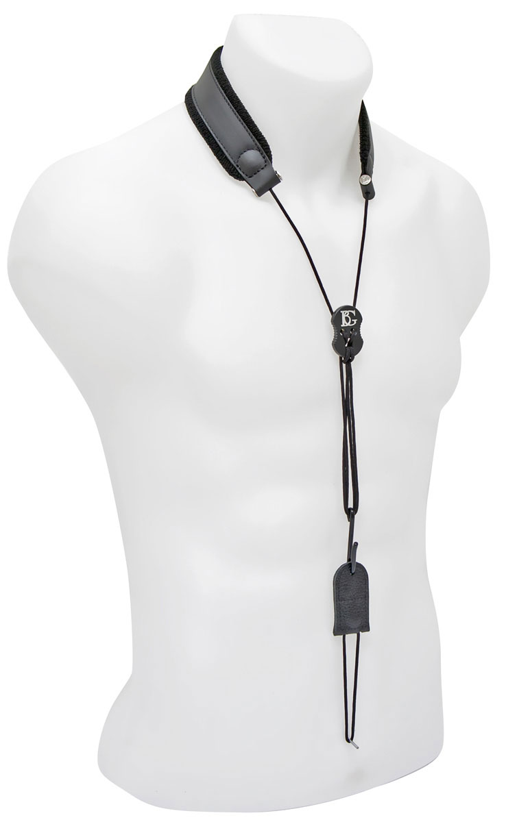BG FRANCE C50 - BASS KLARINETTE LEATHER TRAGEGURT (METAL HOOK)