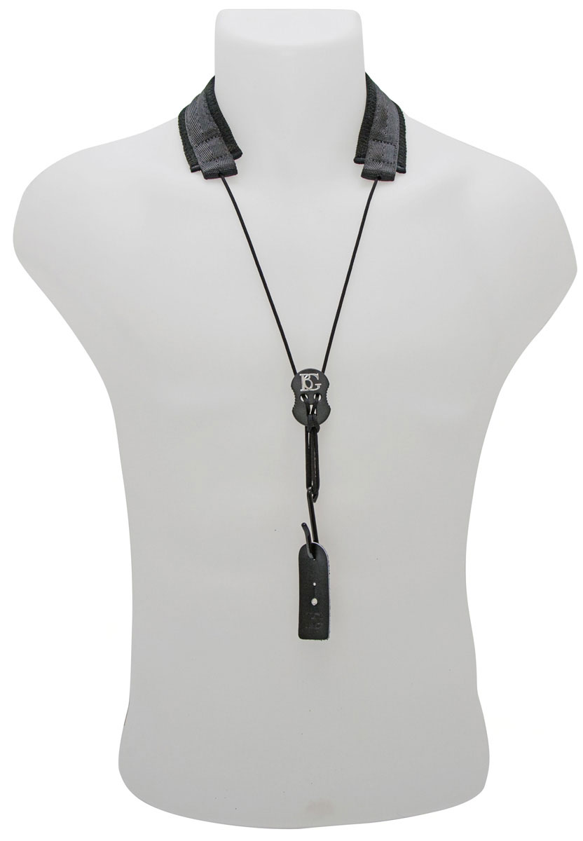 BG FRANCE O33E - COLLARE OBOE NYLON ELASTICO (METAL HOOK)
