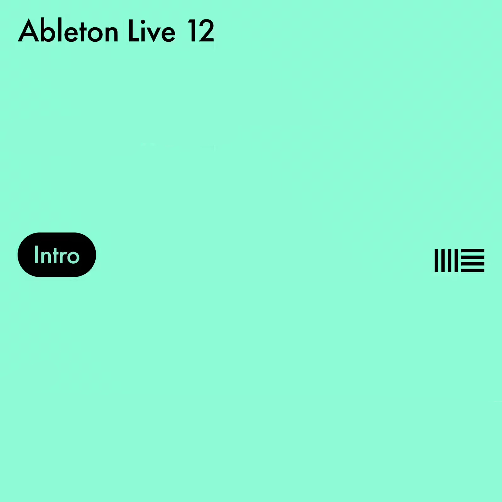 ABLETON Live 12 Intro