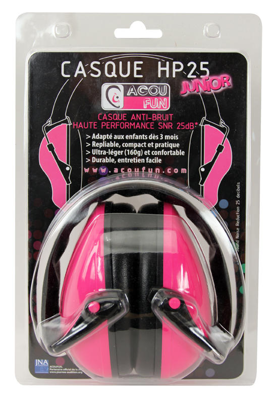 Acoufun Attenuating Headphones Pink Woodbrass Com