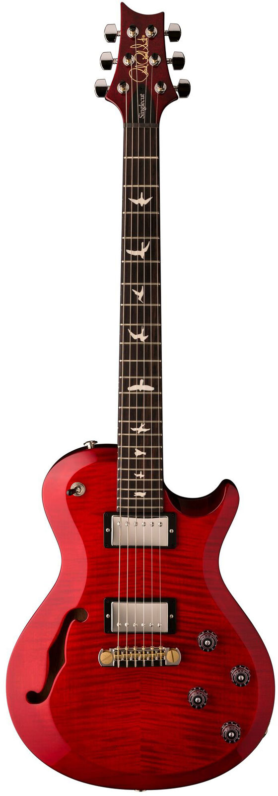 Prs - Paul Reed Smith S2 Singlecut Semi-hollow Scarlet Red