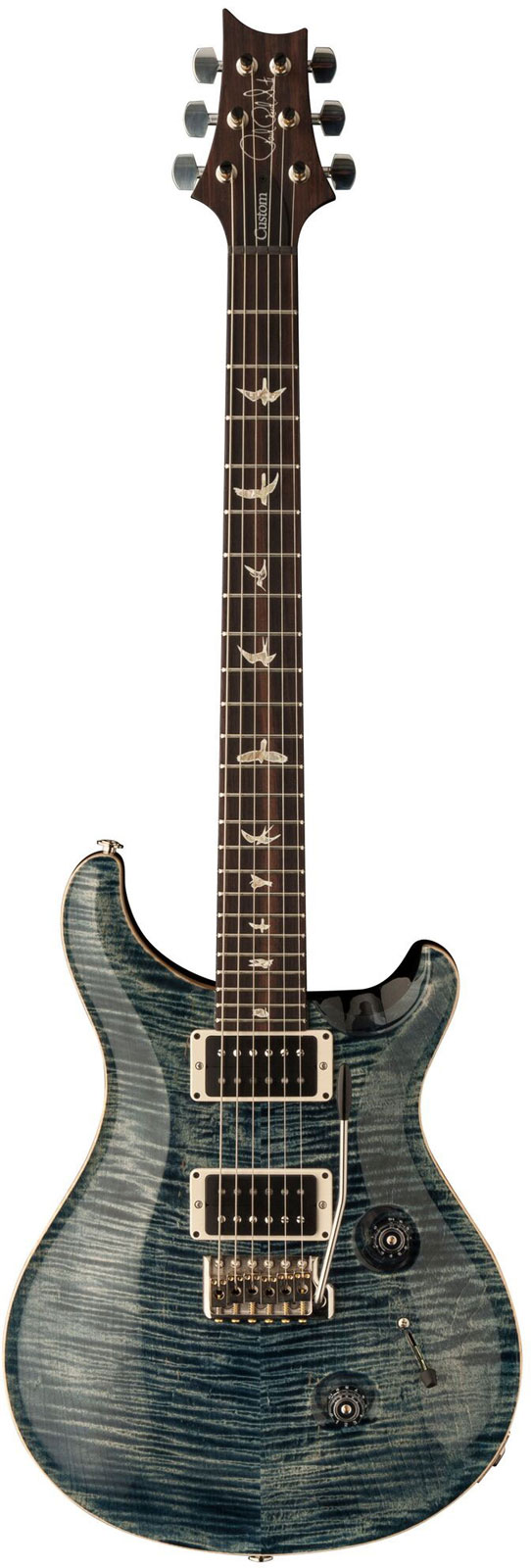 Prs - Paul Reed Smith Custom 24 Piezo Faded Whale Blue 2017