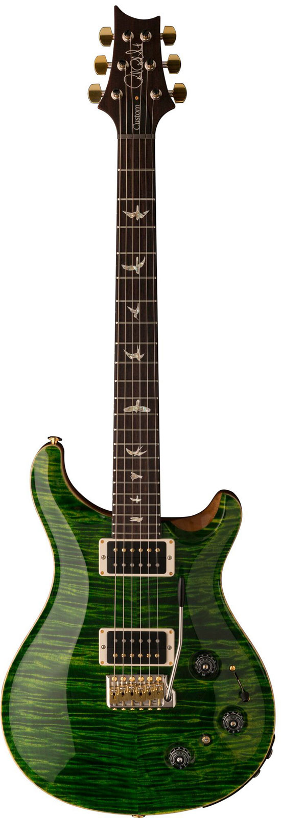 Prs - Paul Reed Smith Custom 24 Piezo Emerald 2017