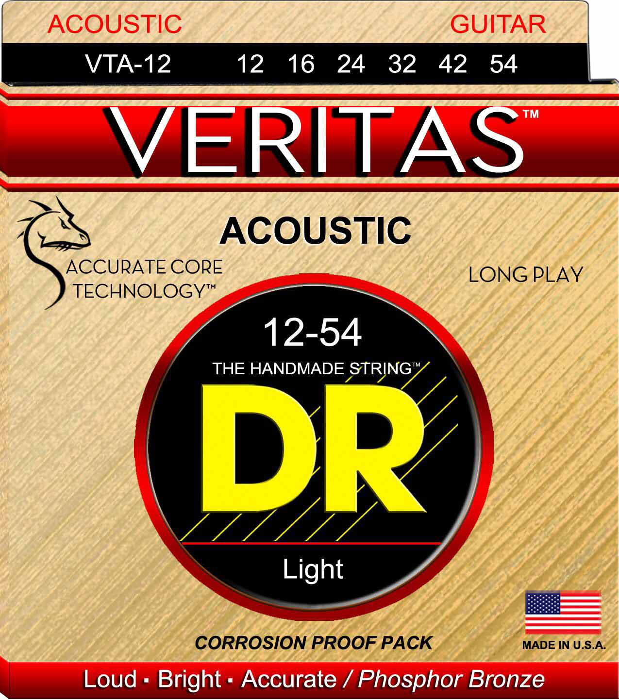 DR STRINGS 12-54 VTA-12 Veritas