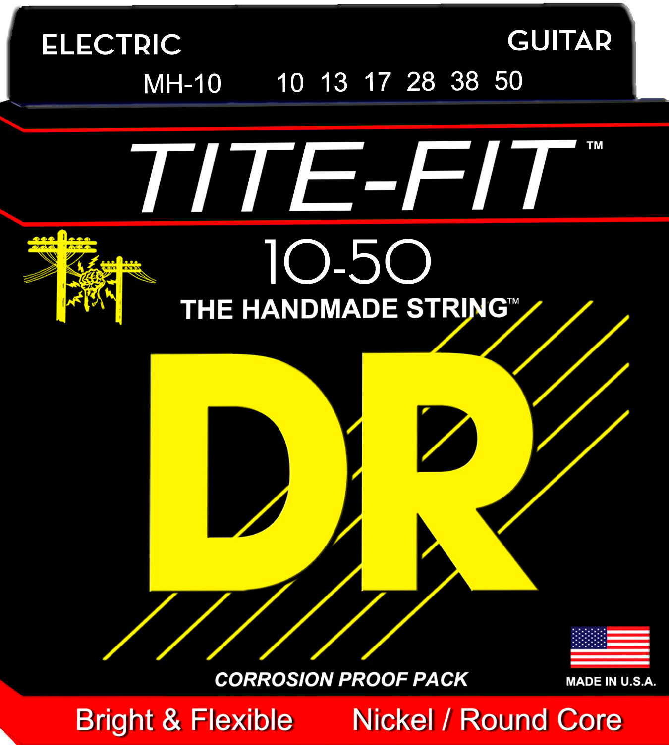 DR STRINGS MH-10 TITE-fit 10-50
