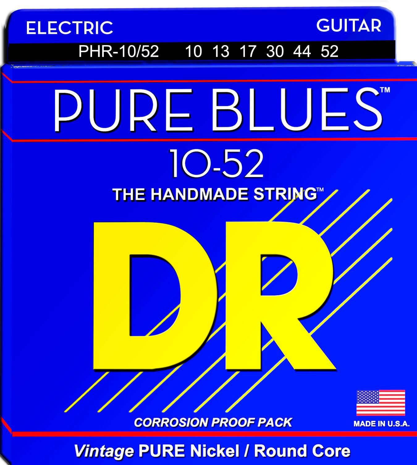 DR STRINGS 10-52 PHR-10/52 PURE BLUES