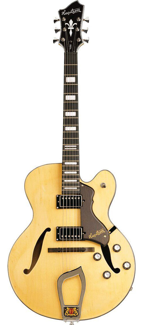 HAGSTROM Hj500-Nat Jazz 500 Natural Maple