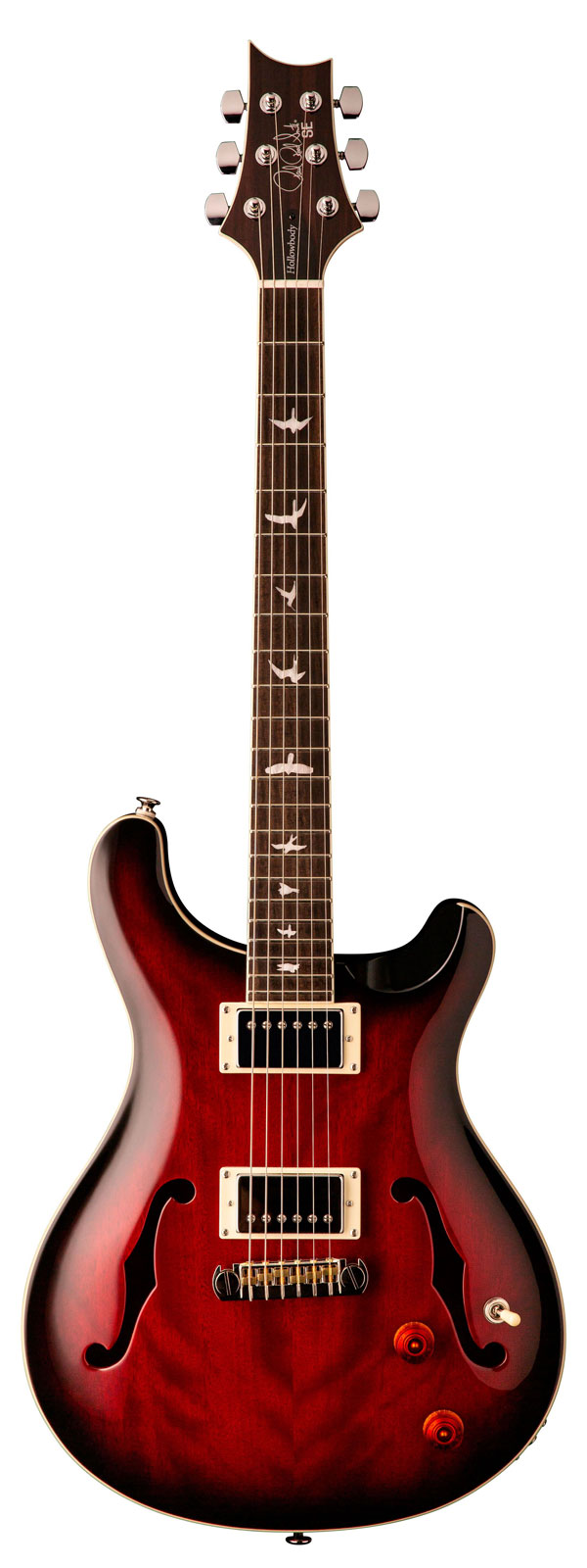 PRS - PAUL REED SMITH SE HOLLOWBODY STD FIRE RED