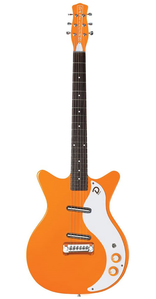 DANELECTRO Dc59 Nos Guitar Orange Metalflake