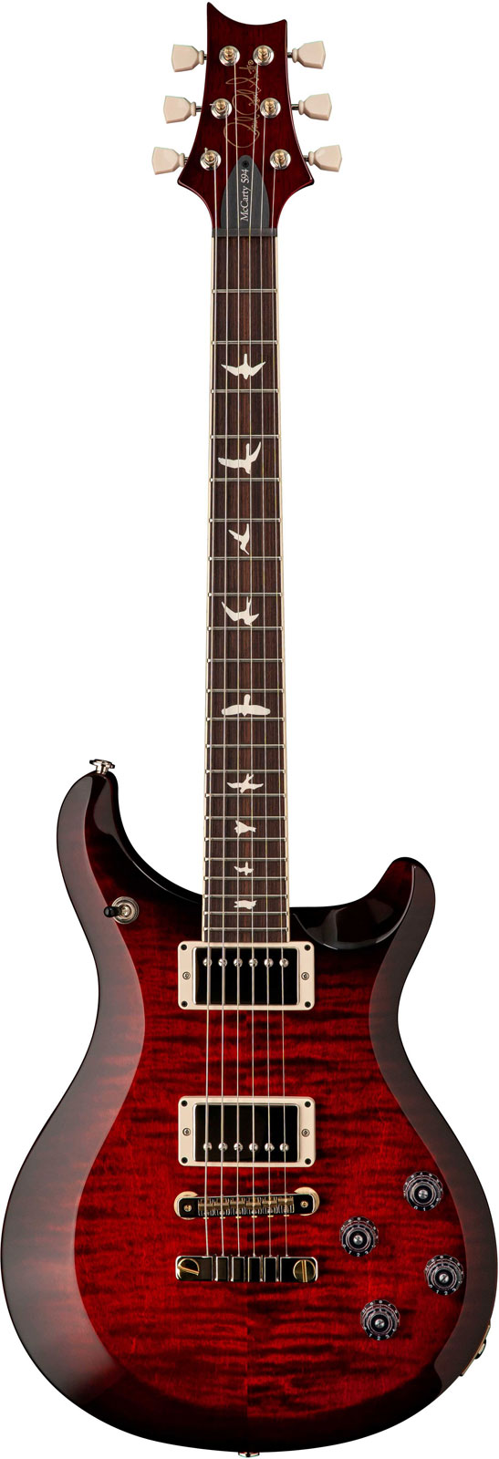 PRS S2 MCCARTY 594 FIRE RED BURST - PRODUTO DE OCASIÃO