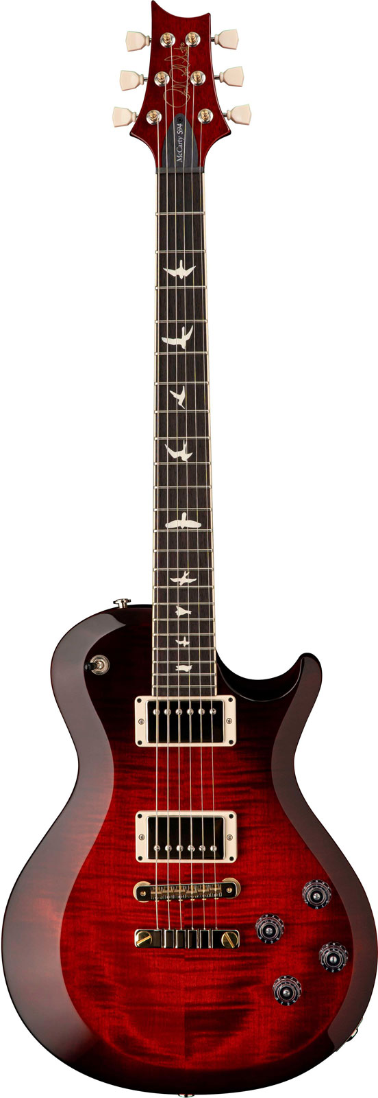 PRS S2 Singlecut Mccarty 594 Fire Red Burst