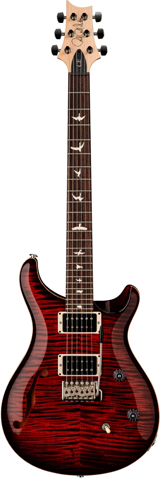 PRS Ce24 Sh Fire Red Burst