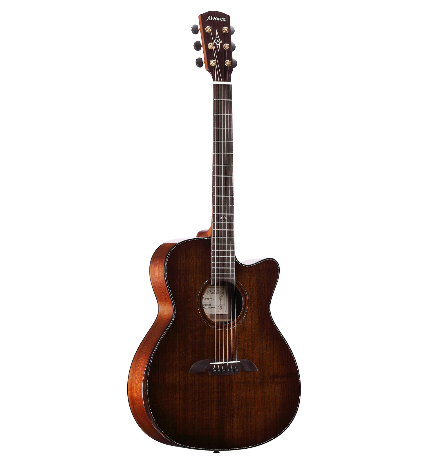 ALVAREZ MFA77ce Armrest Shadow Burst