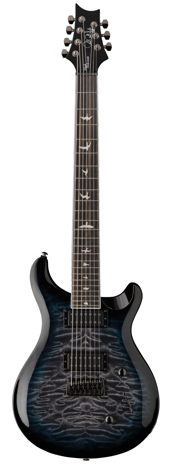 PRS Se Mark Holcomb Svn Hbb Holcomb Blue Burst