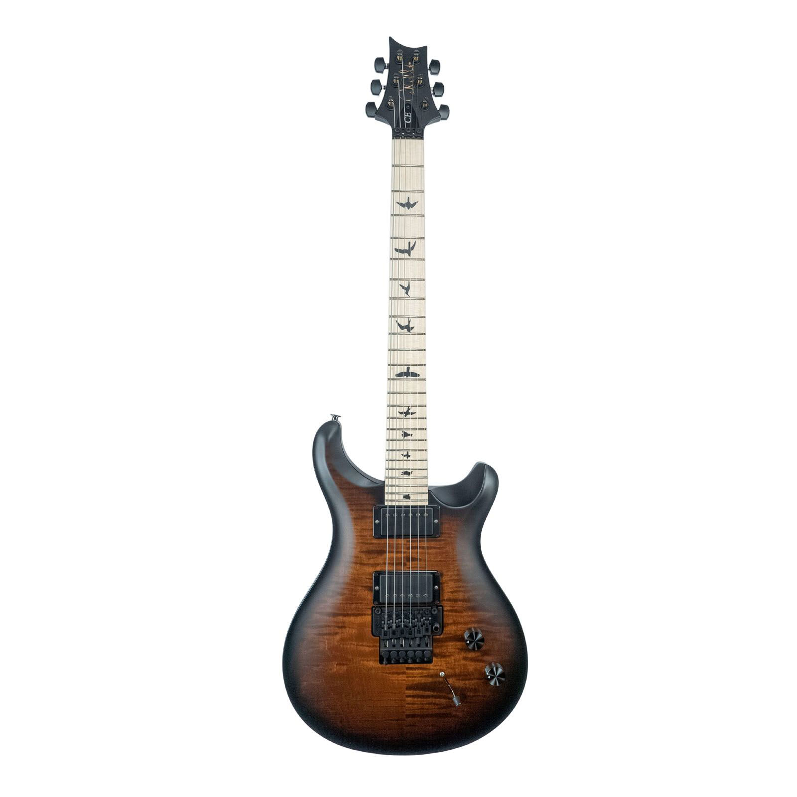 PRS ce dustie waring cc black amber smokeburst