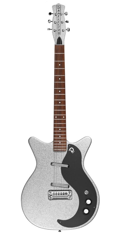 DANELECTRO 59M NOS+ SILVER METALFLAKE