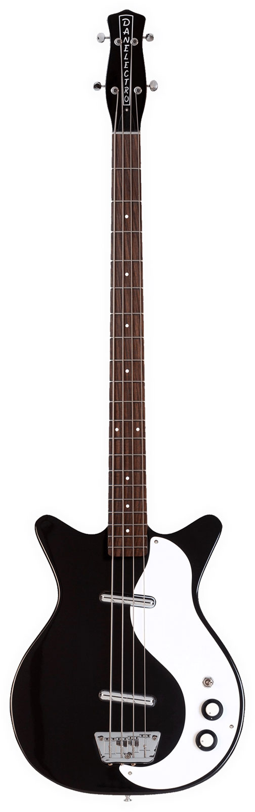 DANELECTRO 59DC Longscale Bass Black