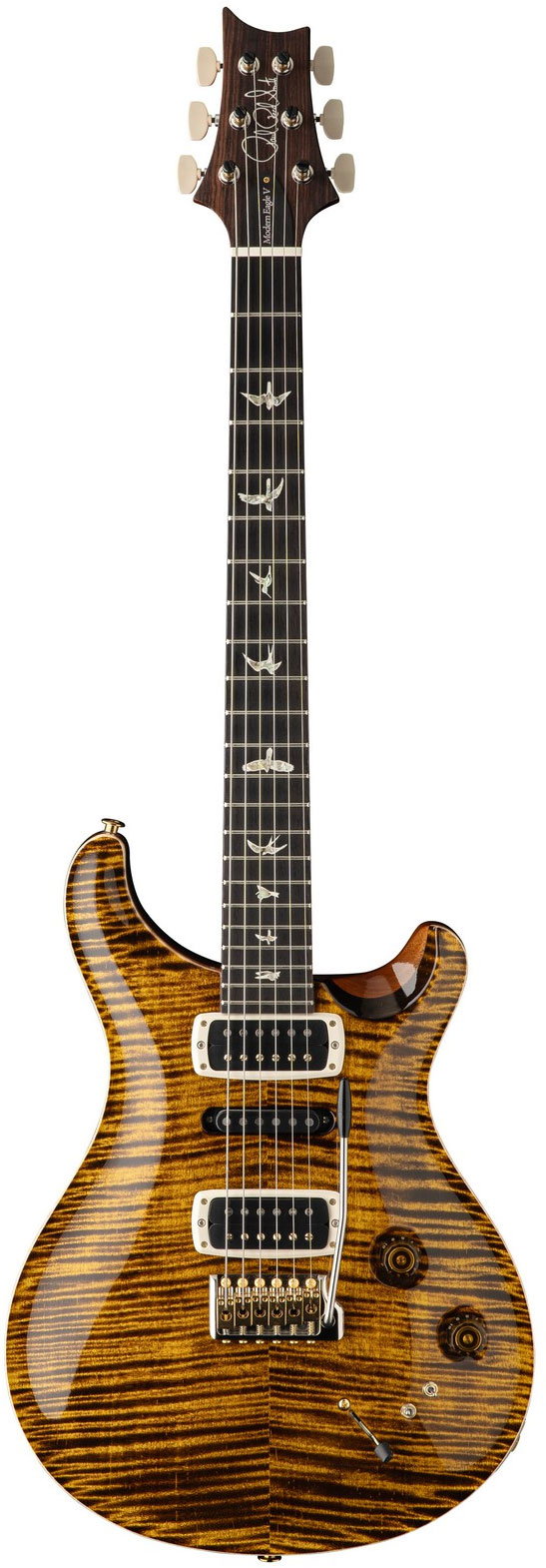 PRS Modern Eagle V Yellow Tiger