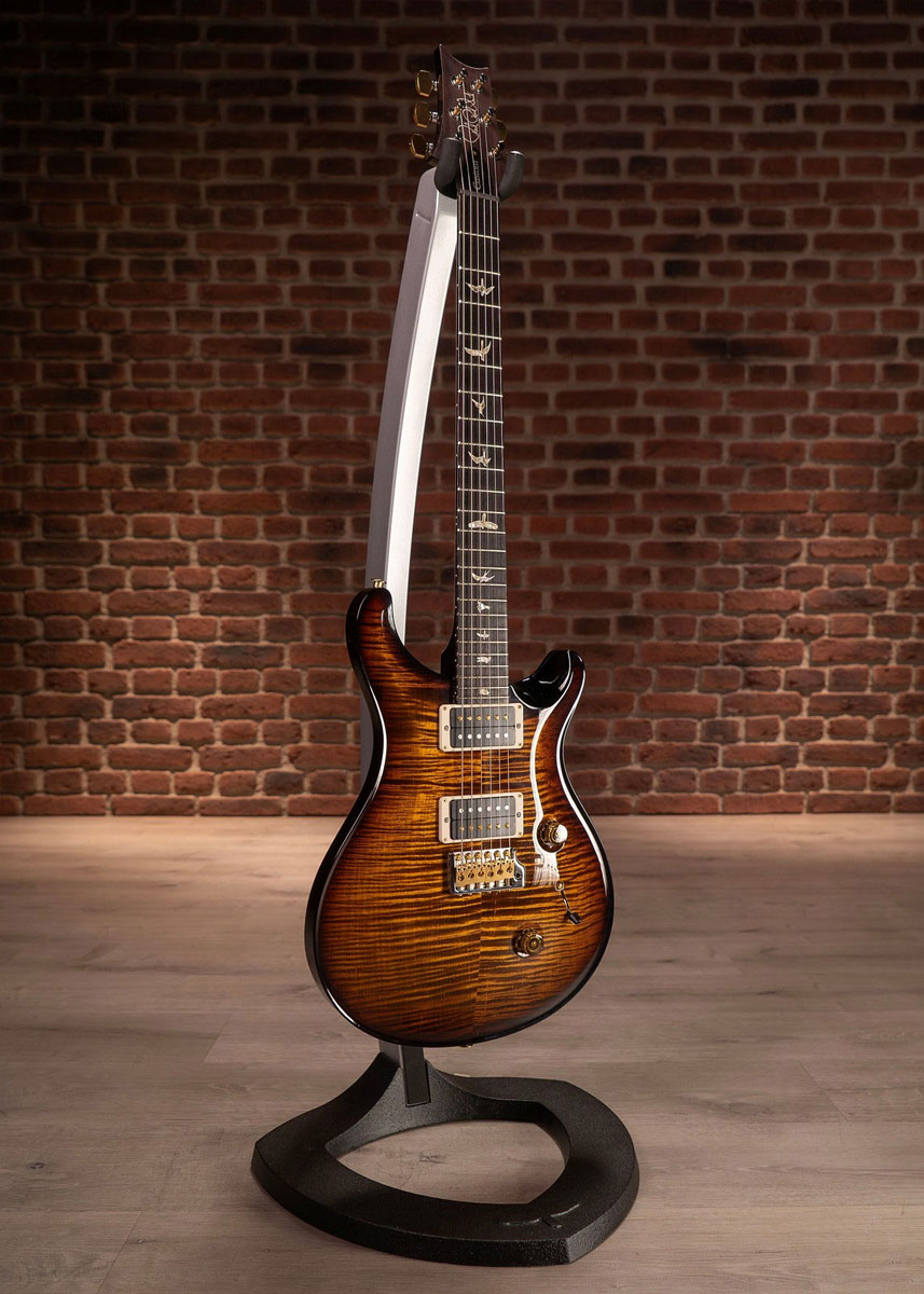 PRS Custom 24 10 Black Gold Burst