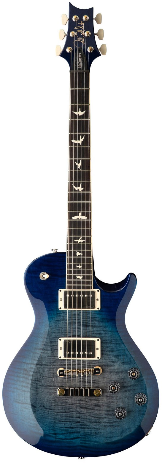 PRS Mccarty 594 S2 Singlecut Faded Gray Black Blue Burst