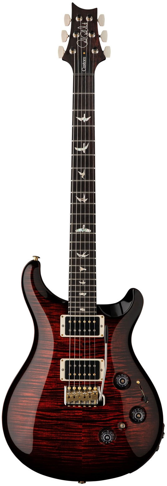 PRS Custom 24 Thin Fire Smokeburst