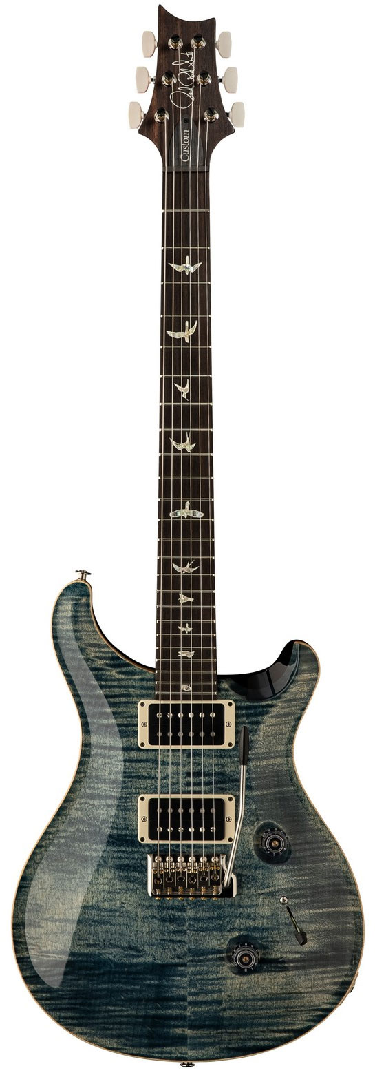 PRS Custom 24 Thin Faded Whale Blue