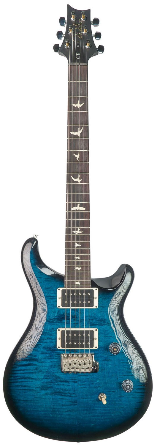 PRS Ce24 Cc Whale Blue Smokeburst