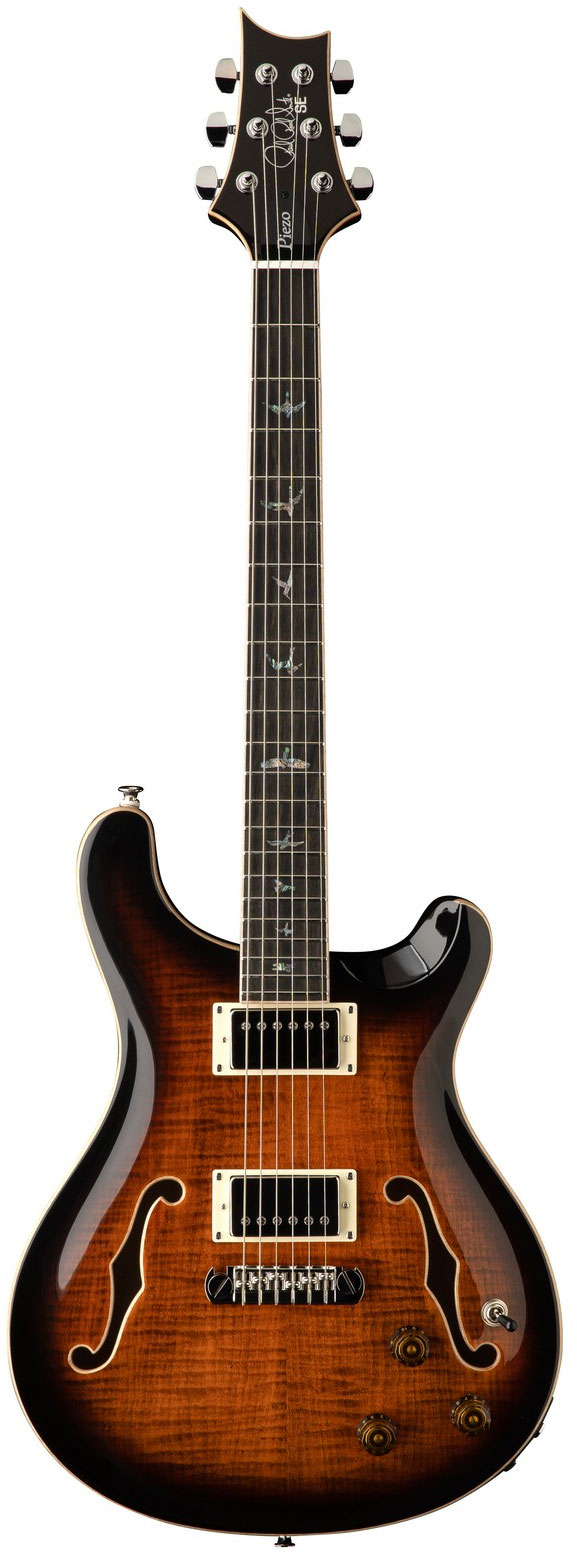 PRS Hb Ii Se Piezo Ob Orange Tiger Smokeburst