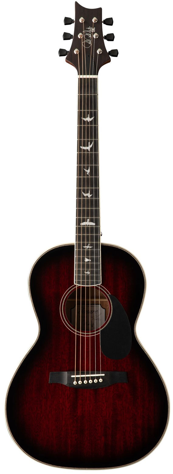 PRS Parlor 20 Se Piezo Fg Fire Red Burst