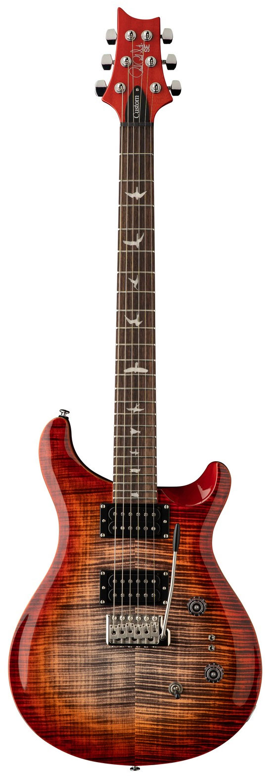 PRS Custom 24-08 Se Charcoal Cherry Burst
