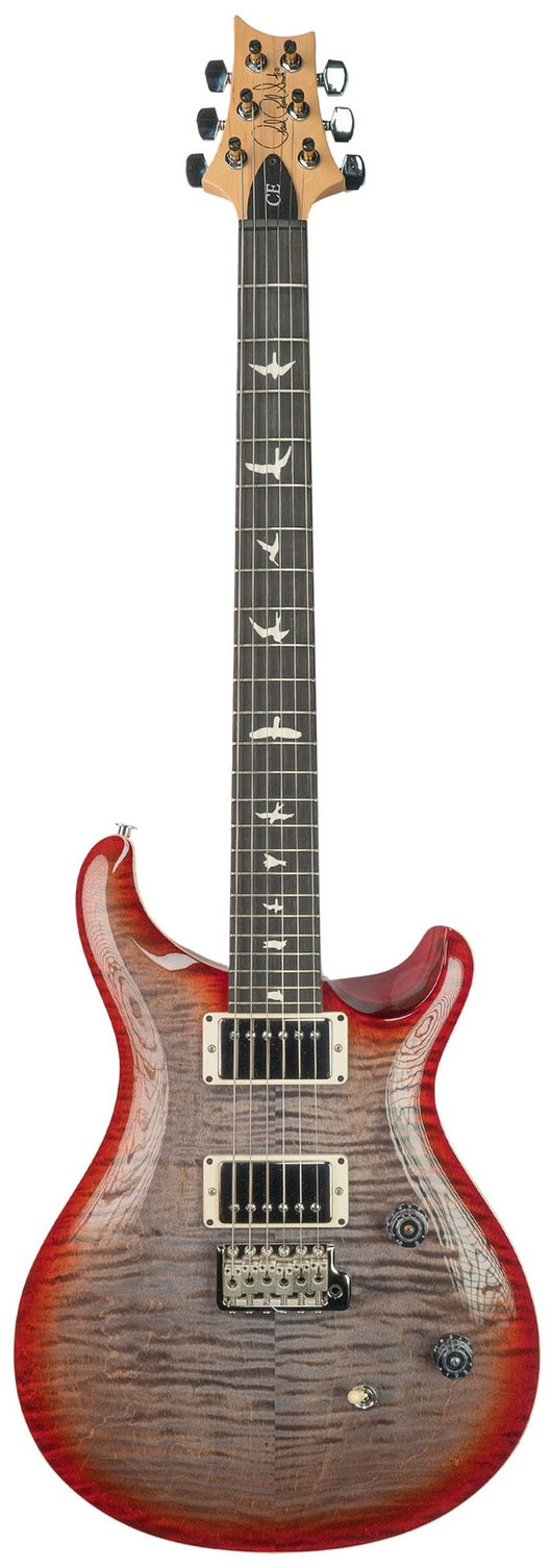PRS CE24 LTD Faded Grey Black Cherry Burst
