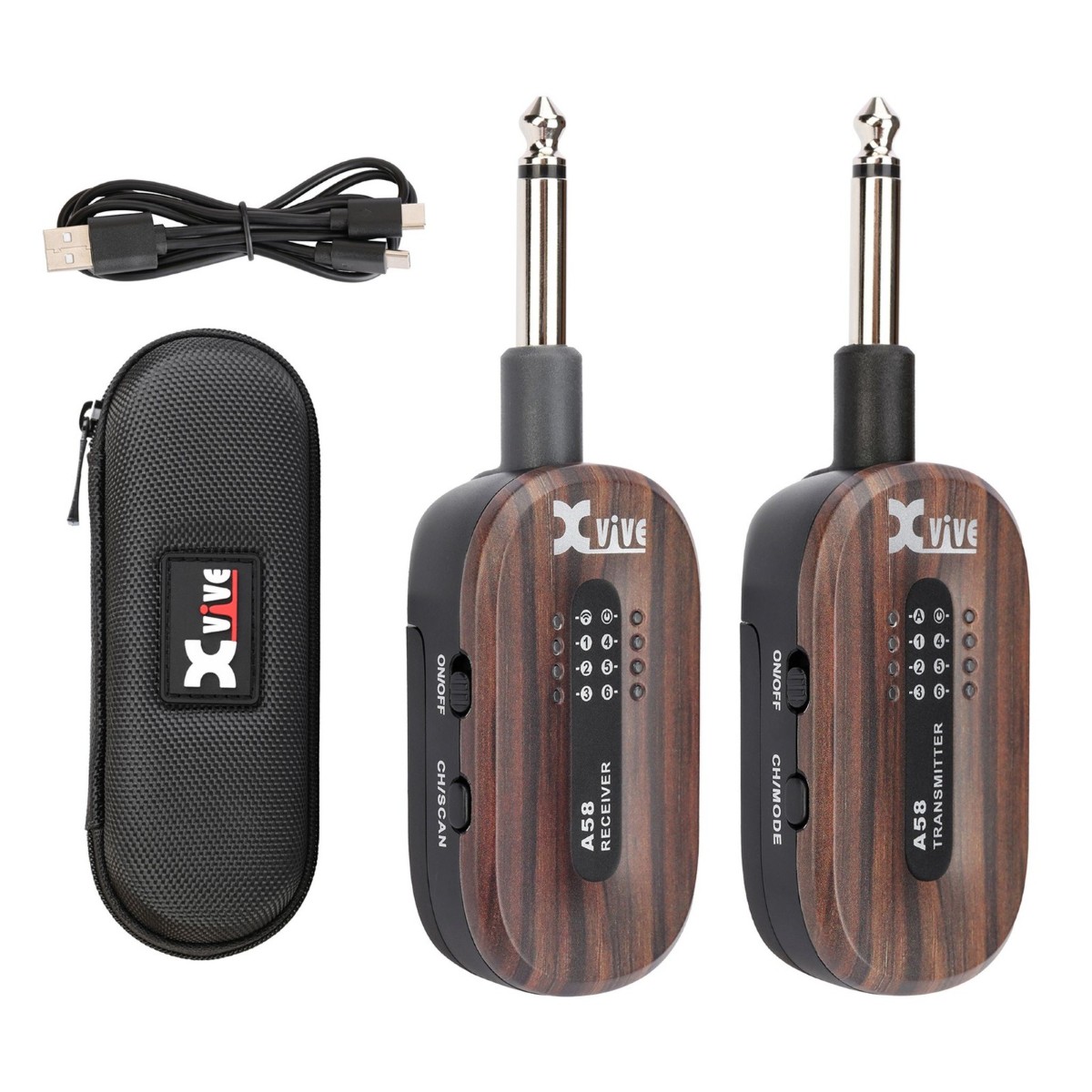 X-VIVE A58 Rosewood 5.8GHZ