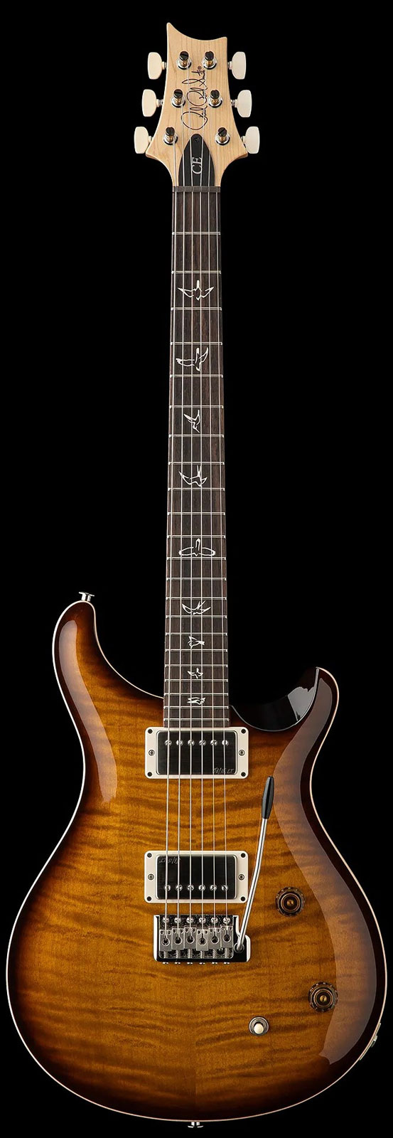 PRS CE22 LTD Black Amber