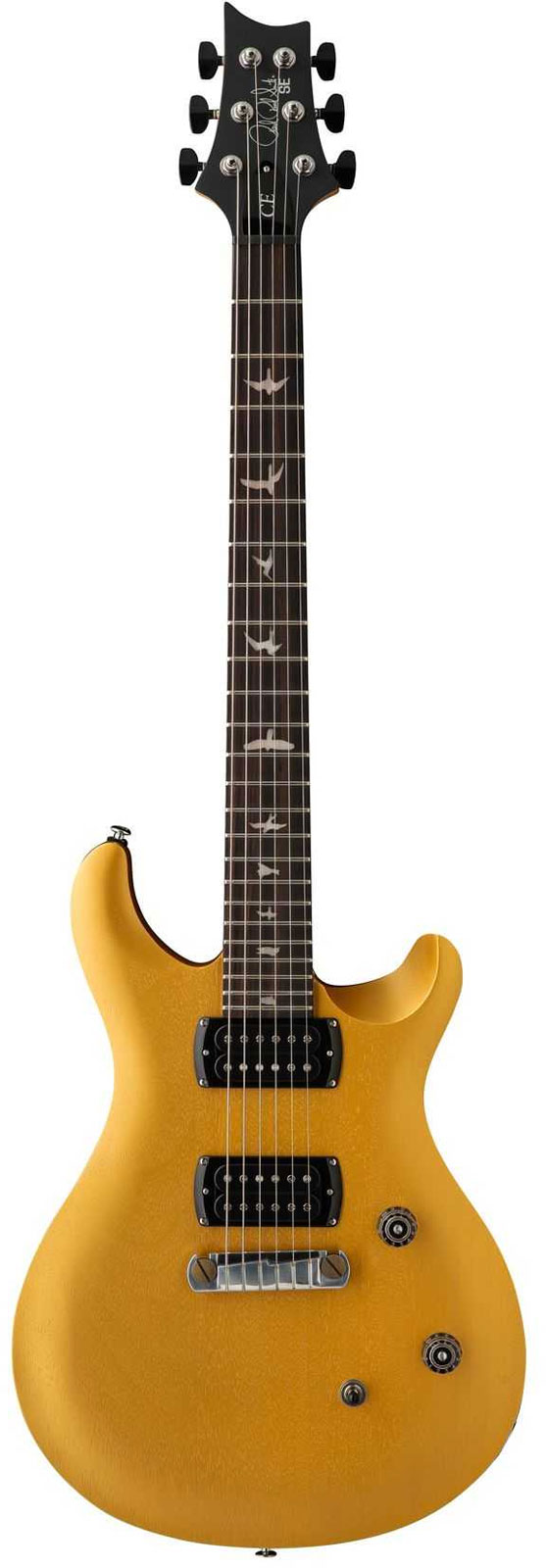 PRS SE CE24 Standard Satin Stoptail Metallic Gold