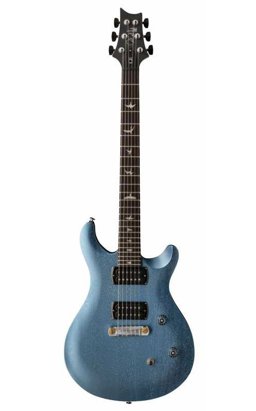 PRS SE CE24 Standard Satin Stoptail Ice Blue Metallic