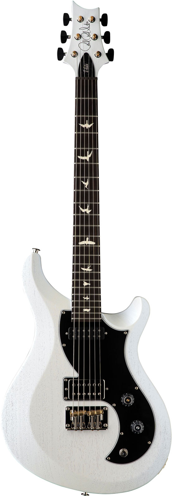 PRS S2 Vela Satin Pearl White