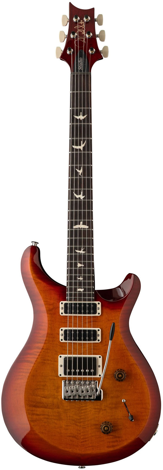 PRS S2 Studio Dark Cherry Sunburst
