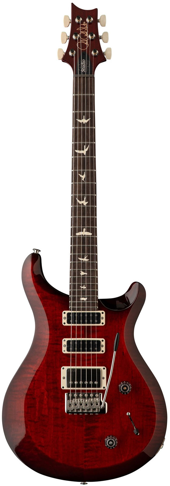 PRS S2 Studio Fire Red Burst
