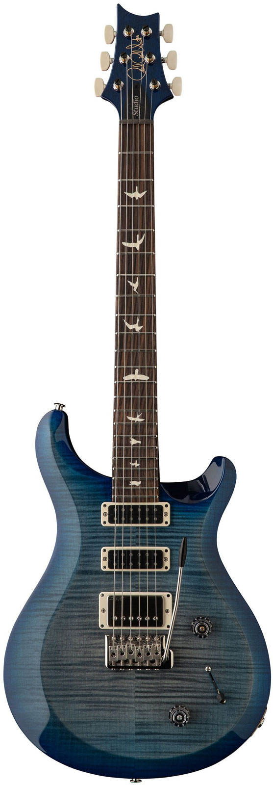 PRS S2 Studio Faded Gray Black Blue Burst